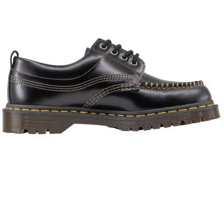 Lowell 4 Eye Loc Tee Black Analine