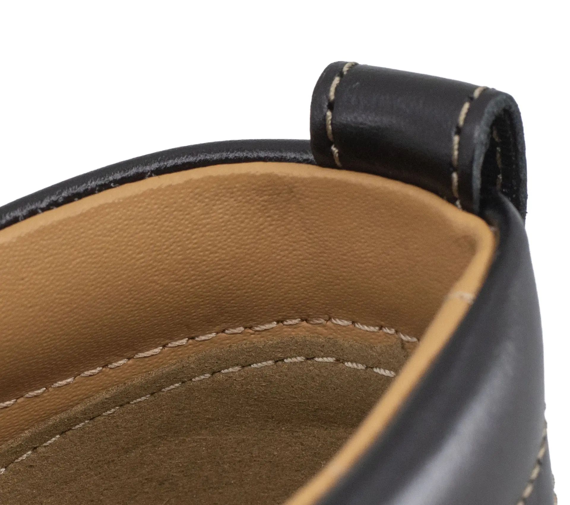 Image #5 of Lowell 4 Eye Loc Tee Black Analine