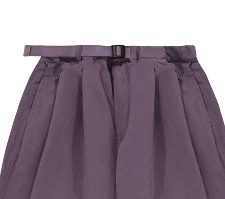 Two Tuck Wide Pants Purple