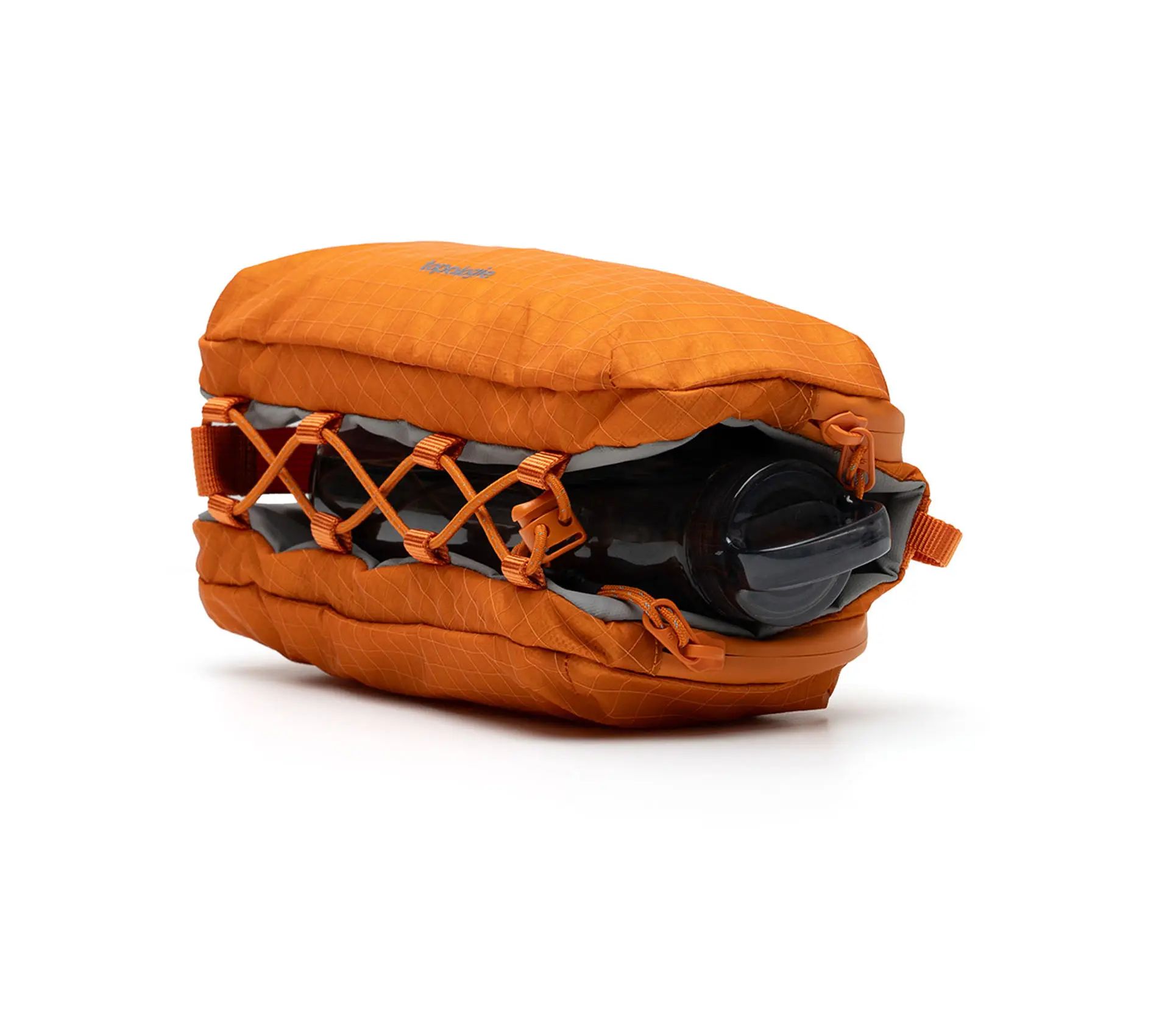 Image #2 of Bottle Sacoche Medium Burnt Orange Glazed Ripstop