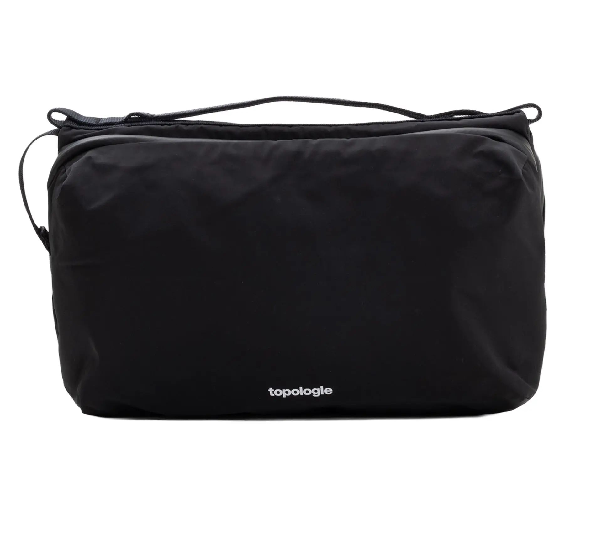 Image #0 of Bottle Sacoche Large Black Tech Sateen