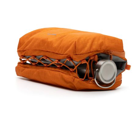 Bottle Sacoche Large Burnt Orange Glazed Ripstop