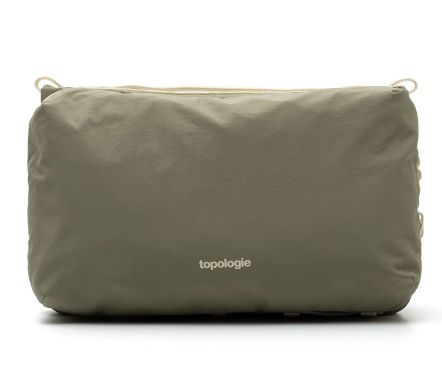 Bottle Sacoche Large Moss Putty Silky Peach