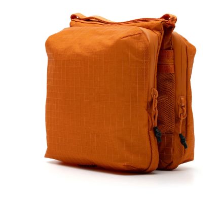 Casette Sacoche Medium Burnt Orange Glazed Ripstop