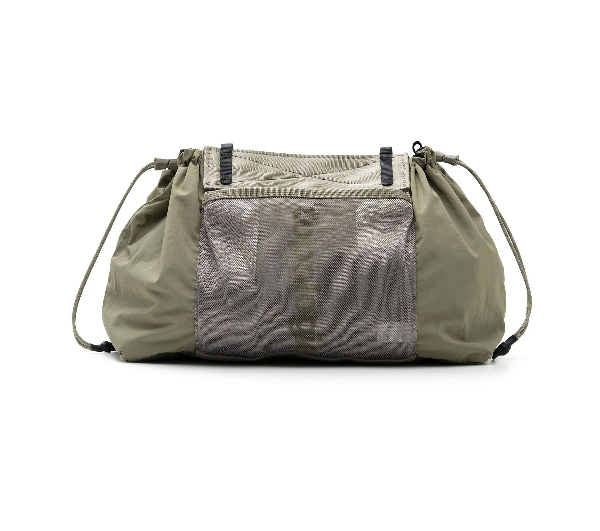 Image #3 of Summit Tote Wide Small Black Tech Sateen