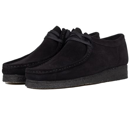 Wallabee Women Black Suede