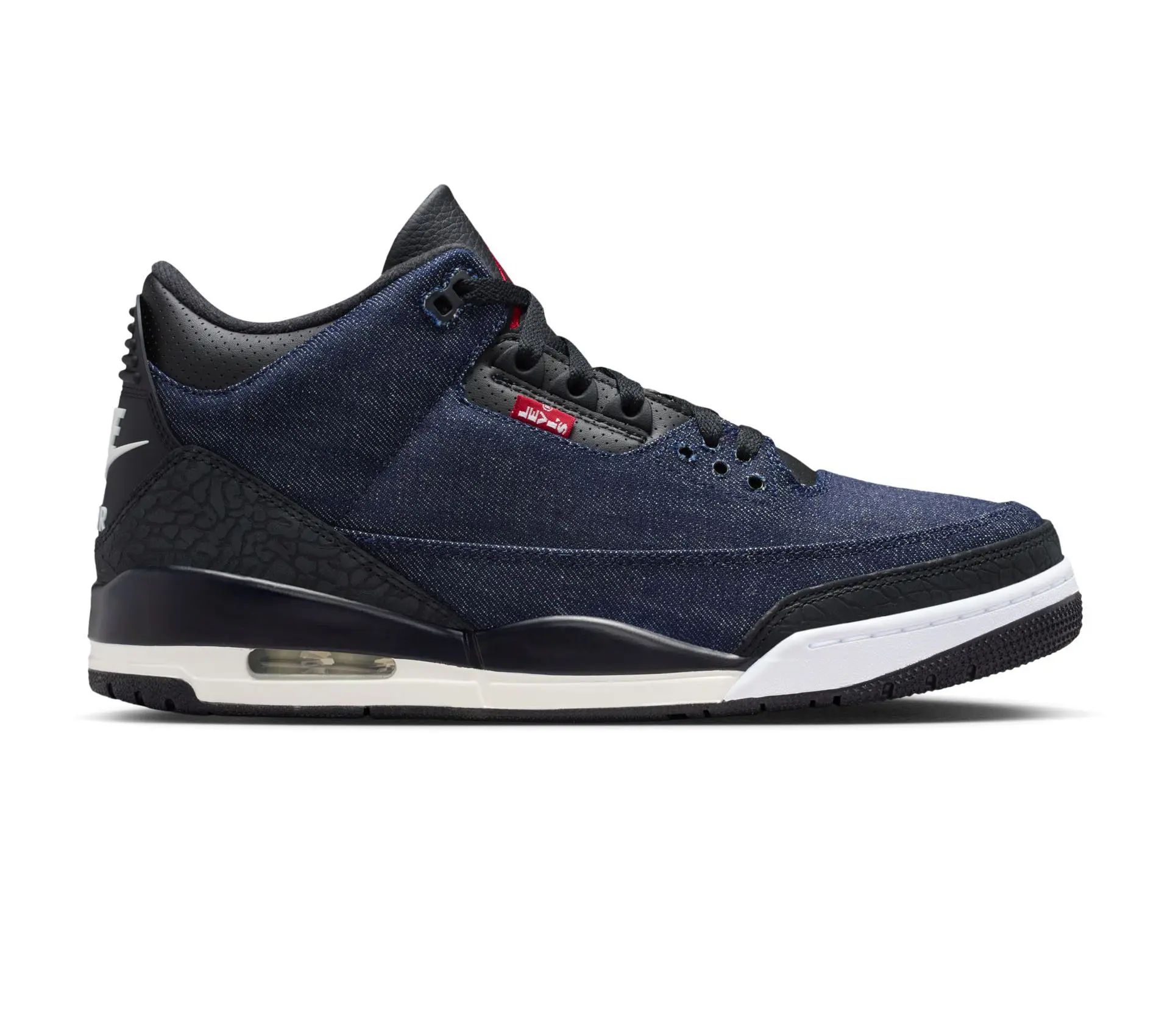 Image #3 of Air Jordan 3 Retro x Levi's Denim Indigo