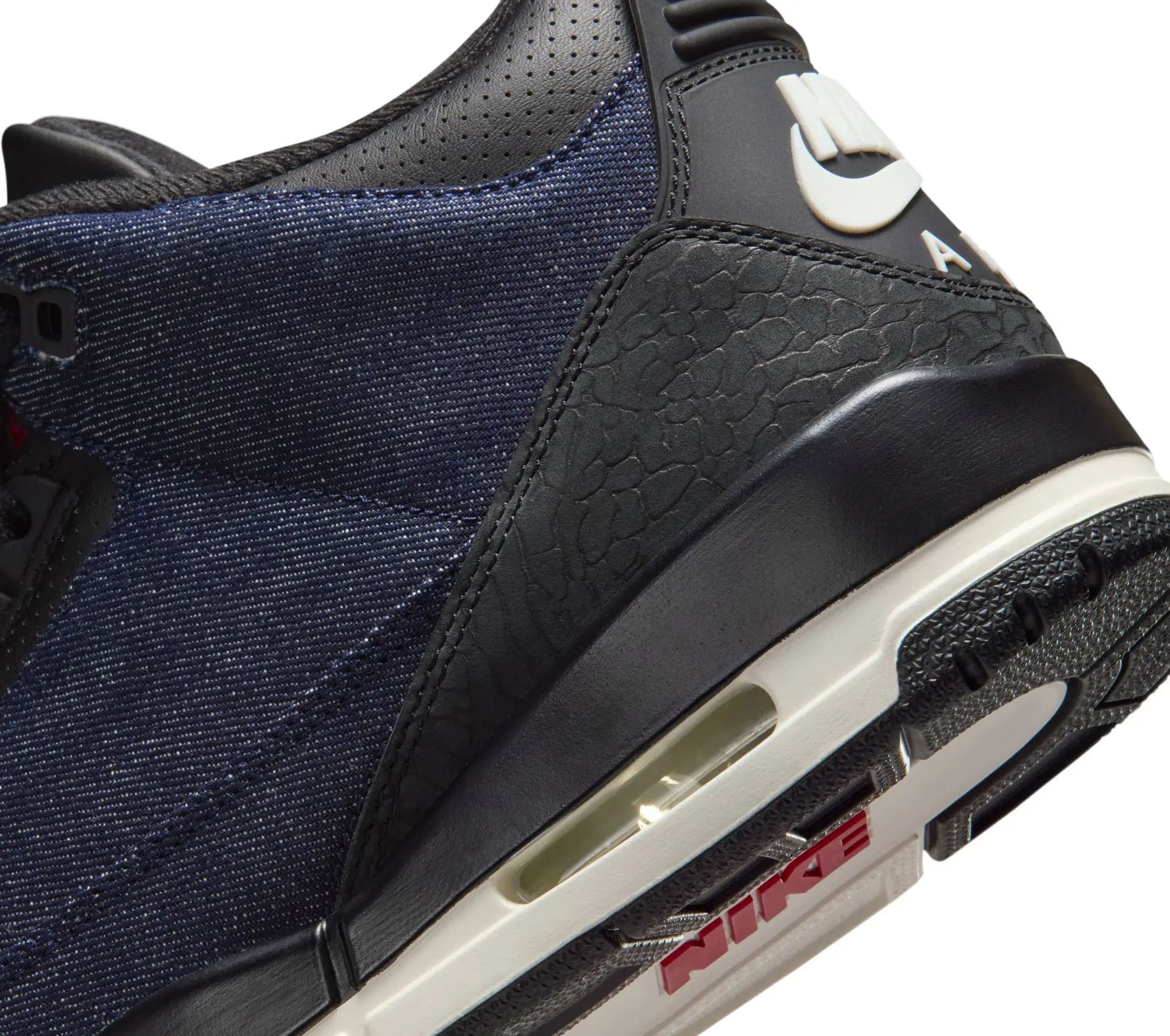 Image #8 of Air Jordan 3 Retro x Levi's Denim Indigo