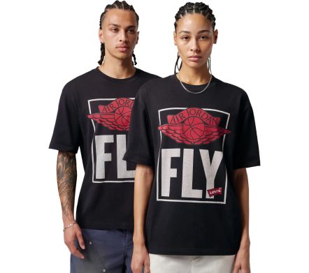 Jordan x Levi's T-Shirt Black