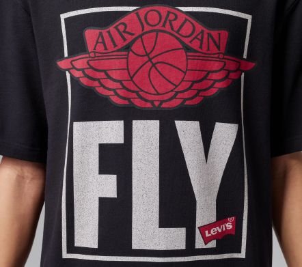 Jordan x Levi's T-Shirt Black