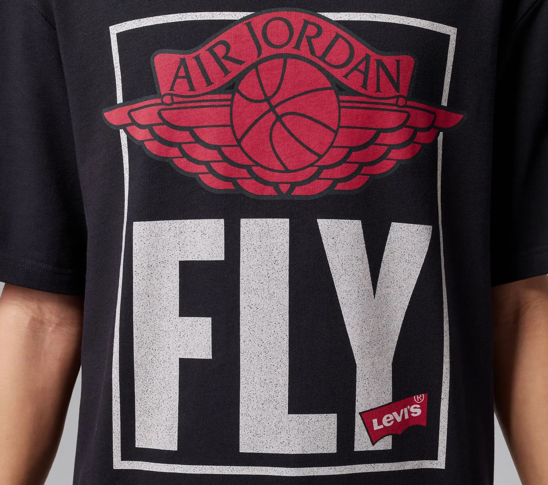 Image #2 of Jordan x Levi's T-Shirt Black