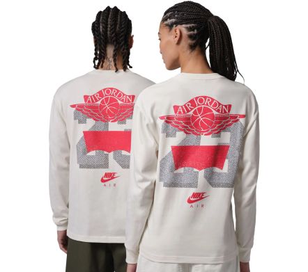 Jordan x Levi's Long-Sleeve T-Shirt Ivory
