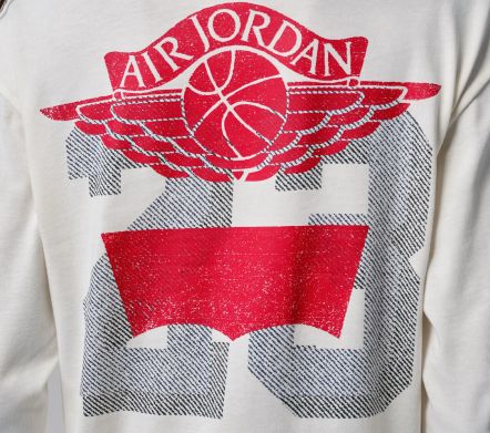 Jordan x Levi's Long-Sleeve T-Shirt Ivory