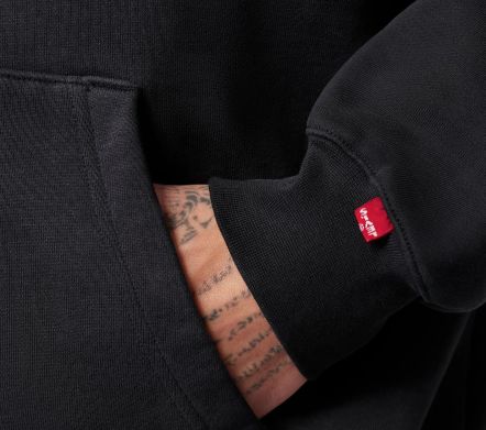 Jordan x Levi's Full Zip Hoodie Black