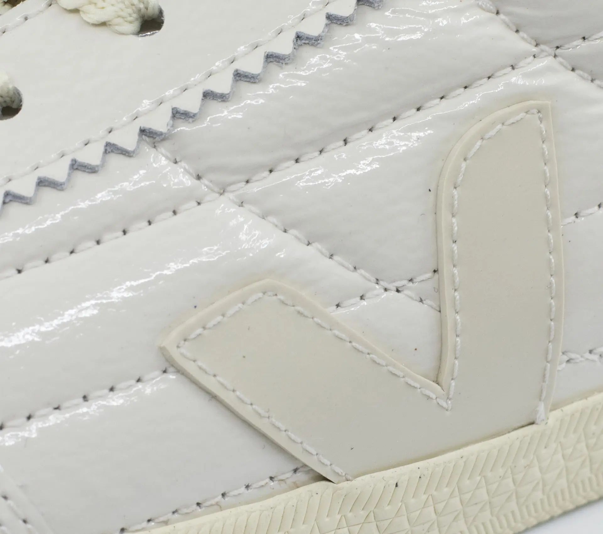 Image #4 of Panenka Patent Leather Off White Natural