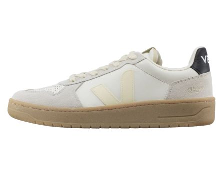 V-82 Leather Pure Calcaire Black