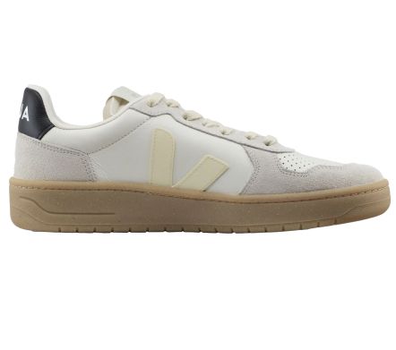 V-82 Leather Pure Calcaire Black