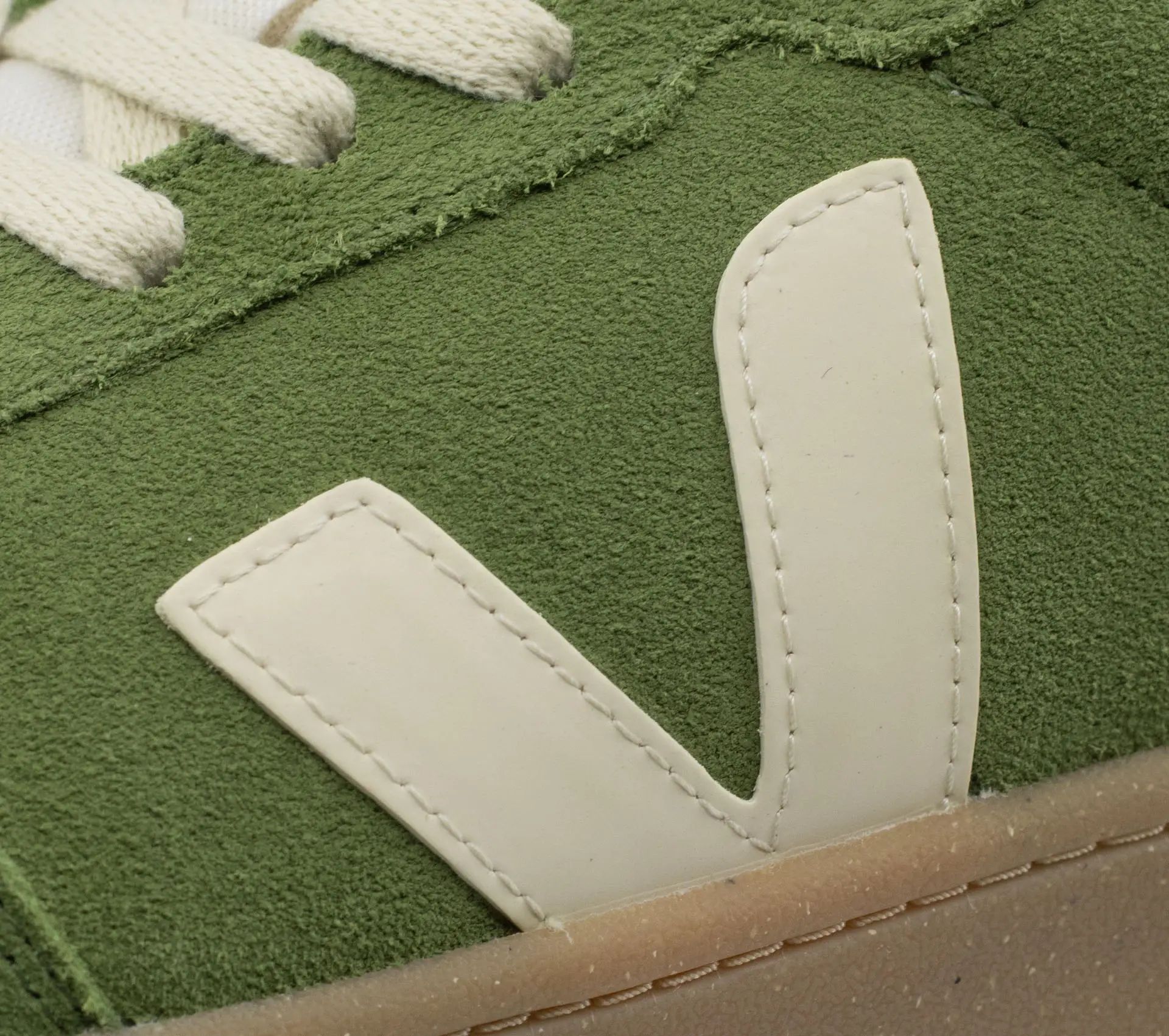 Image #5 of V-82 Suede Kiwi Cashew