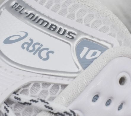 Gel-Nimbus 10.1 White / Slate Blue