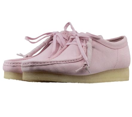 Wallabee Light Pink Suede