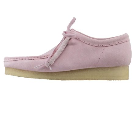 Wallabee Light Pink Suede