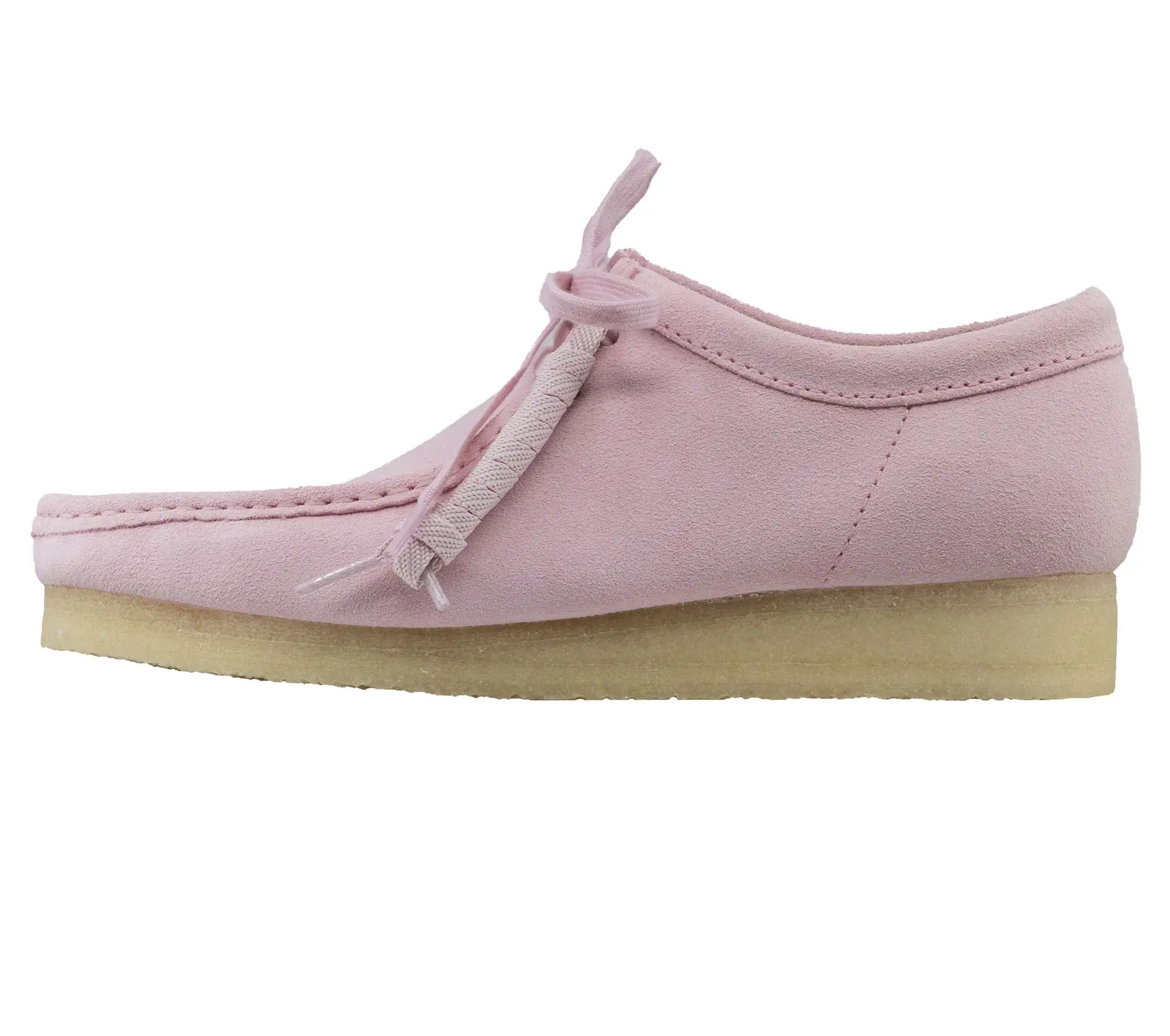 Image #1 of Wallabee Light Pink Suede