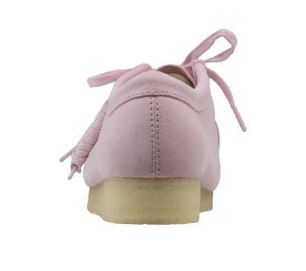 Wallabee Light Pink Suede