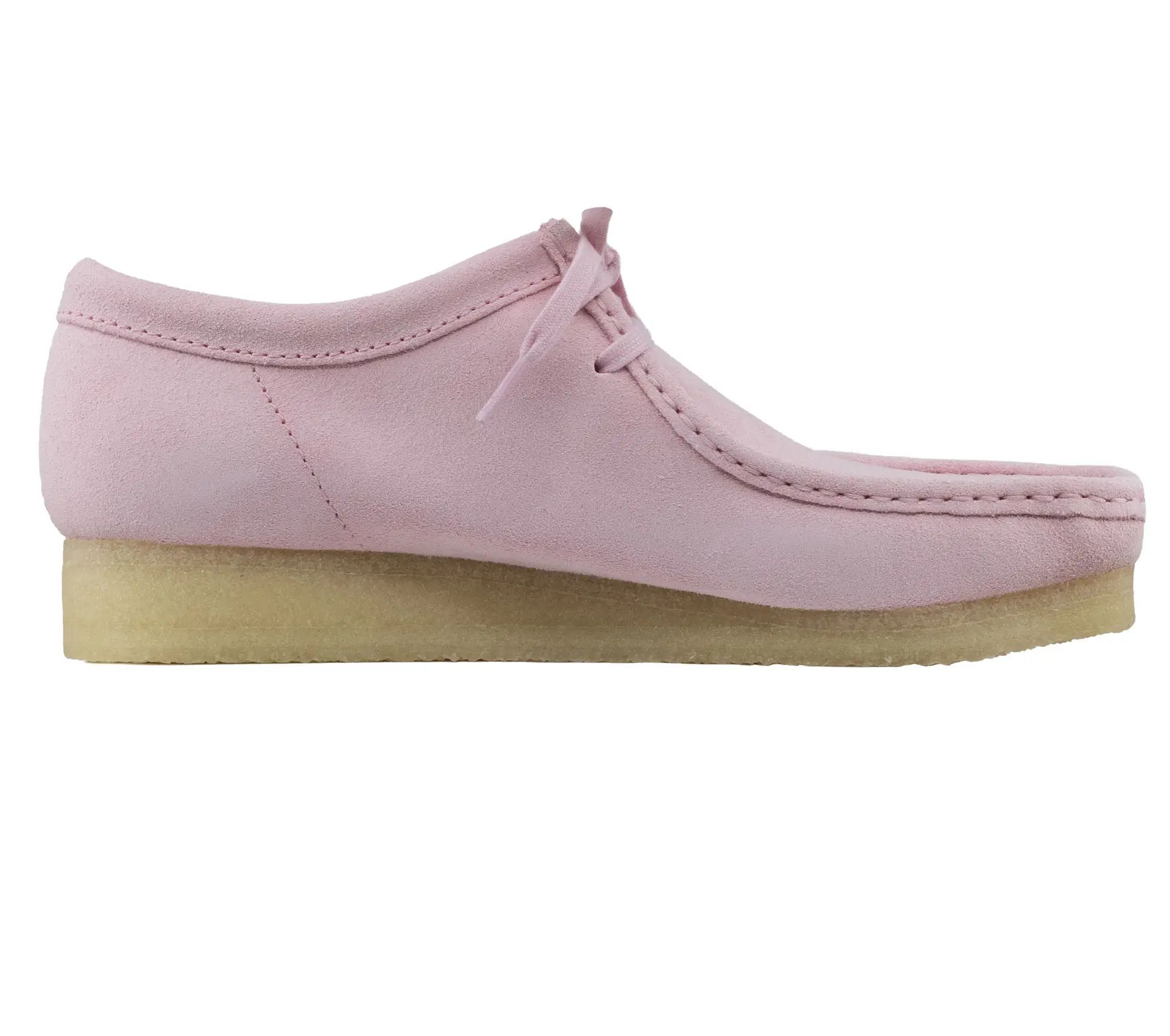 Image #3 of Wallabee Light Pink Suede