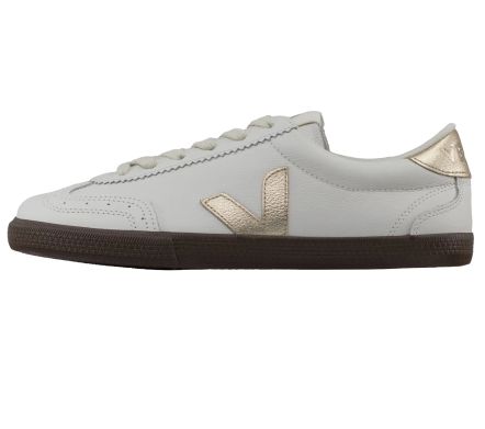 Volley O.T. Leather White Platine Bark