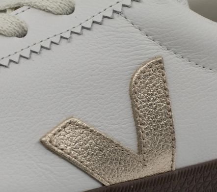 Volley O.T. Leather White Platine Bark