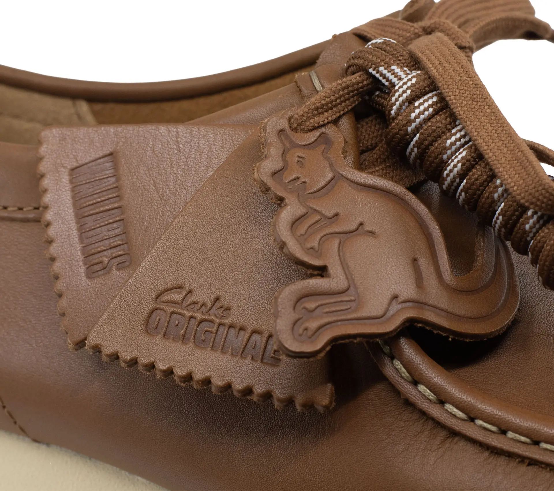 Image #5 of Wallabee 2604 Brown Leather