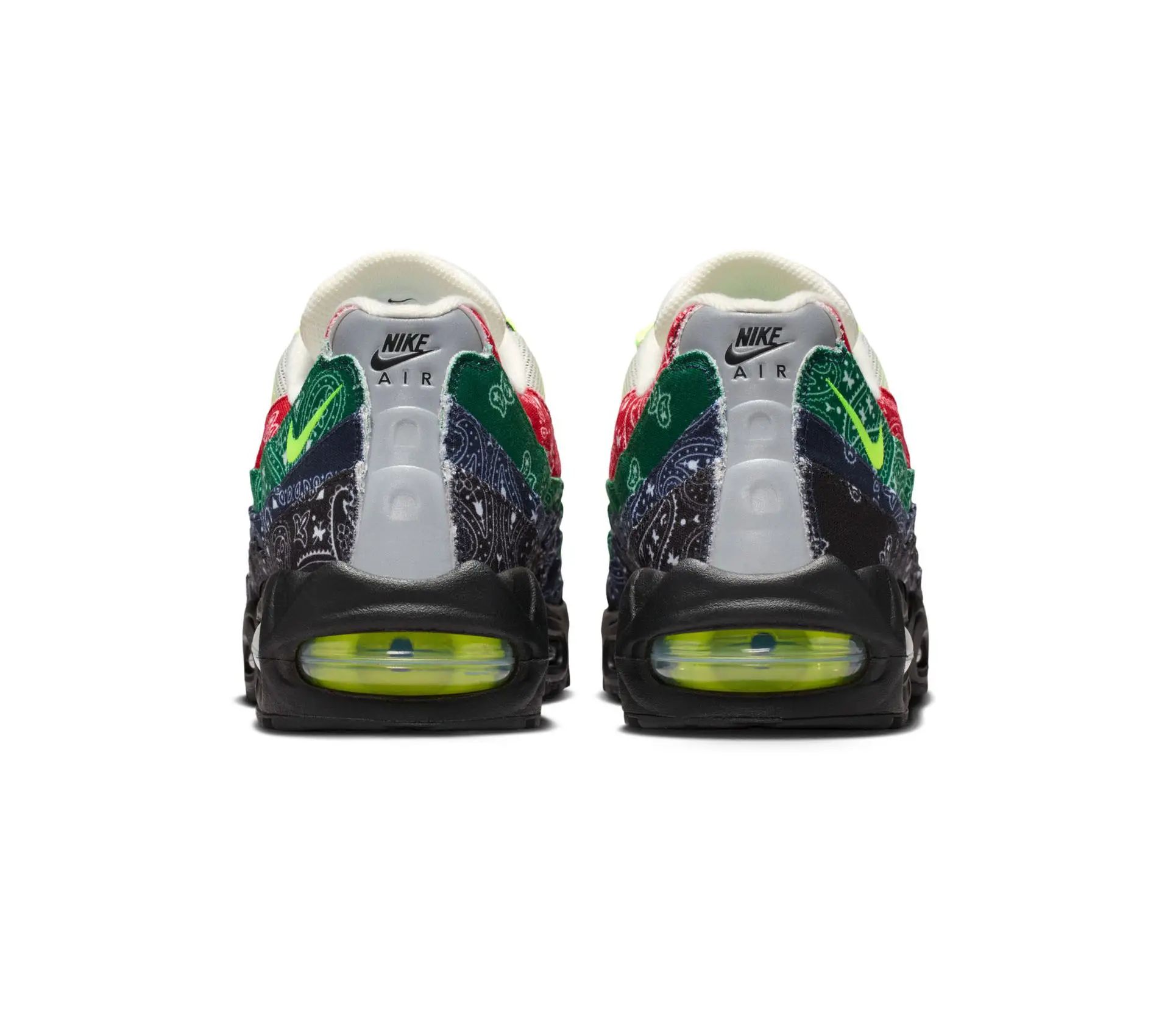 Image #2 of Air Max 95 Big Bubble "Paisley Bandana"