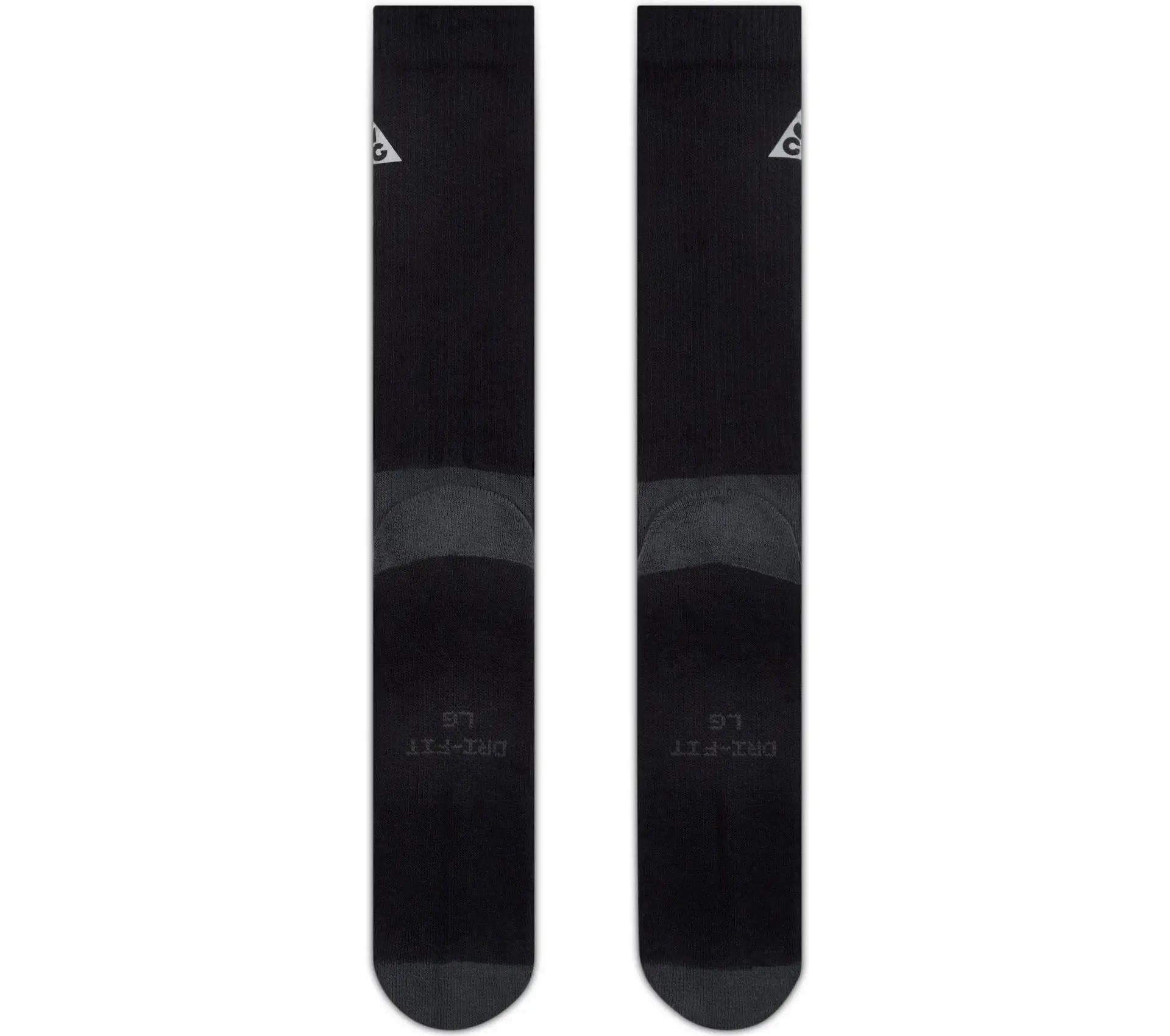 Image #2 of Nike ACG Crew Socks Black