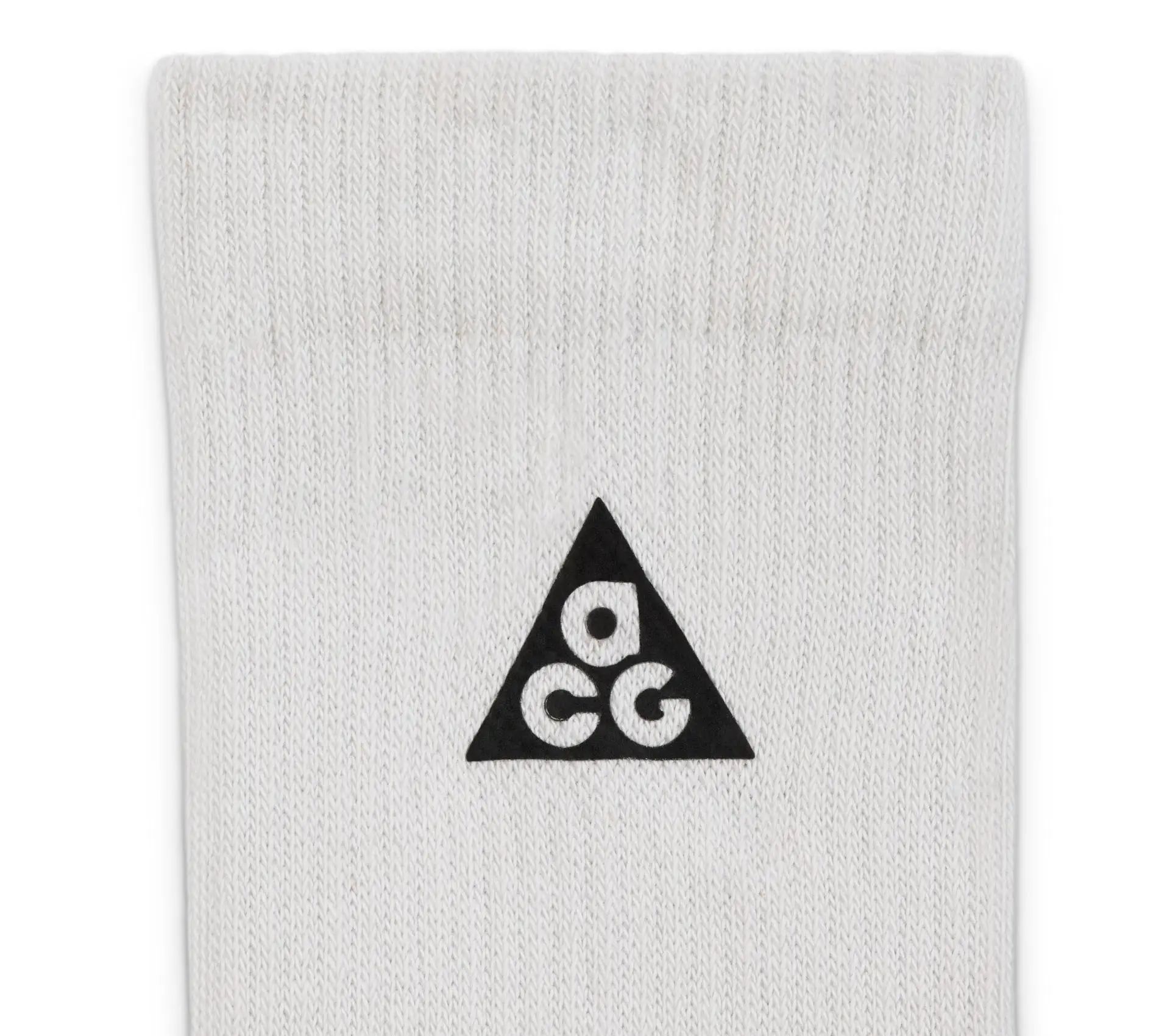 Image #3 of Nike ACG Crew Socks White / Beige