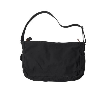 Heavy Canvas Shoulder Bag Black
