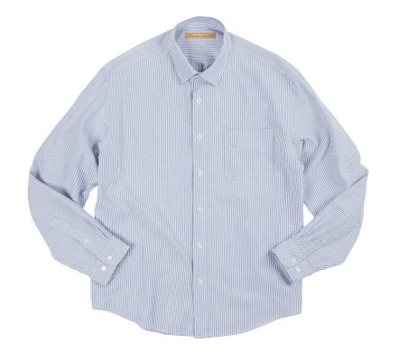 OG Stripe Seersucker Shirt Blue