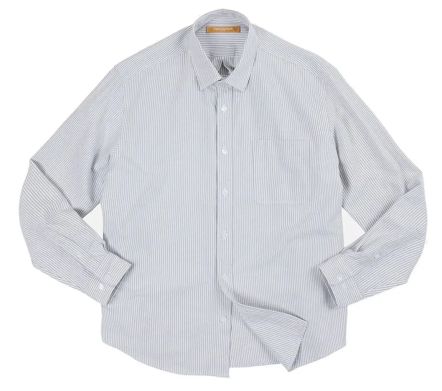 OG Stripe Oversized Shirt Gray
