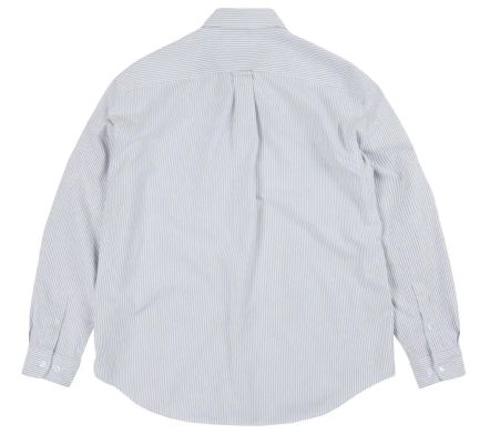 OG Stripe Oversized Shirt Gray