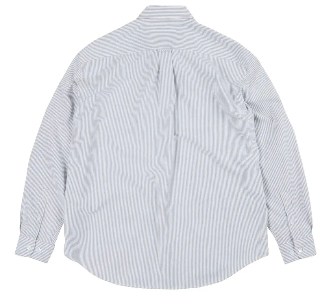 Image #1 of OG Stripe Oversized Shirt Gray