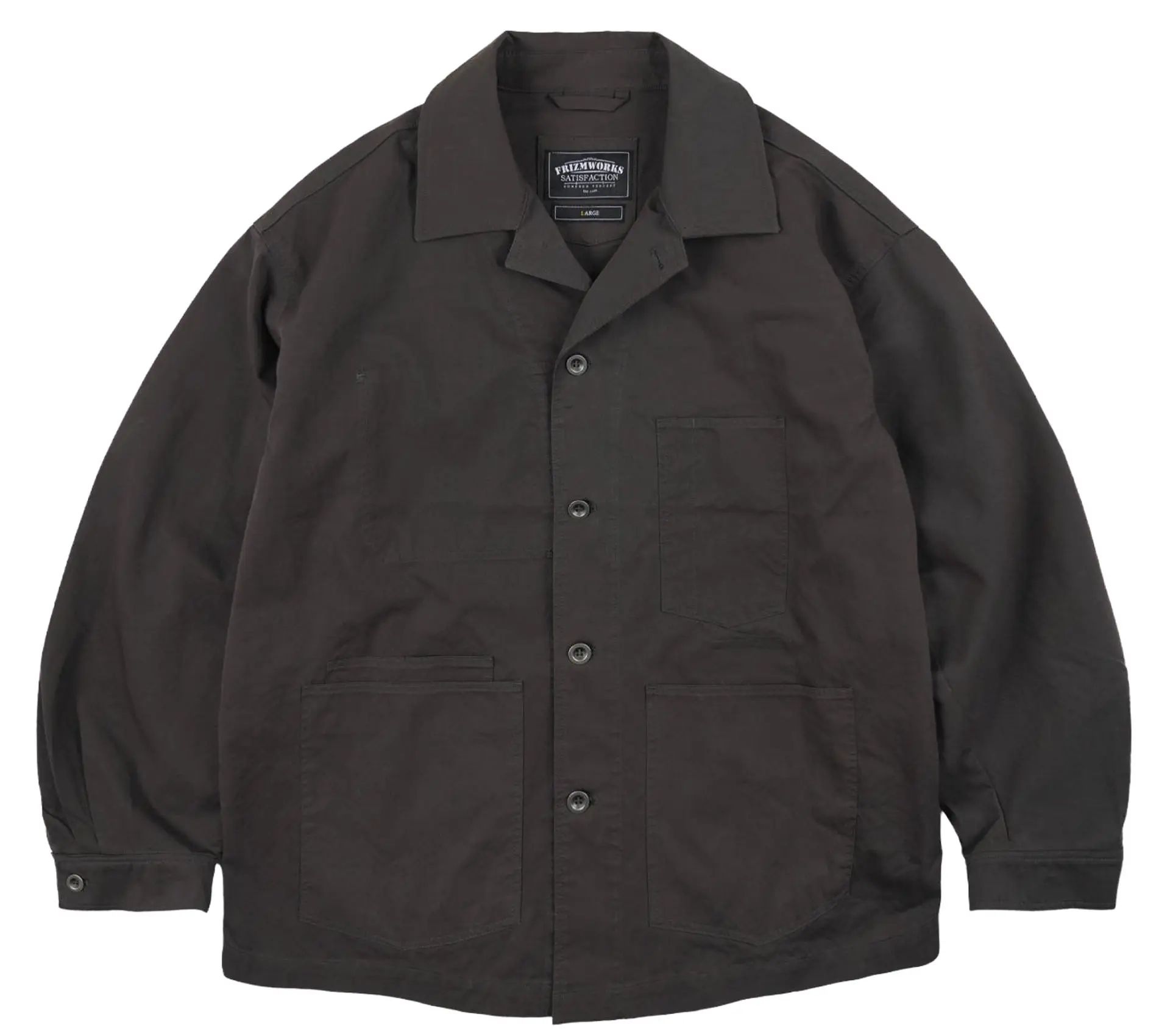 Image #0 of Relaxed Coverall Jacket Charcoal