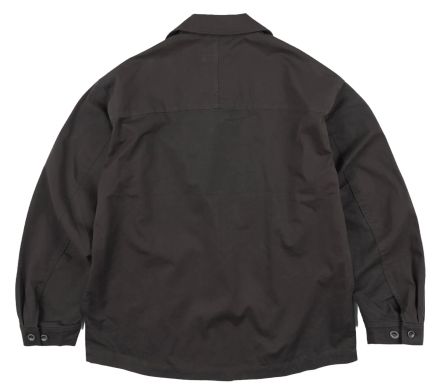 Relaxed Coverall Jacket Charcoal