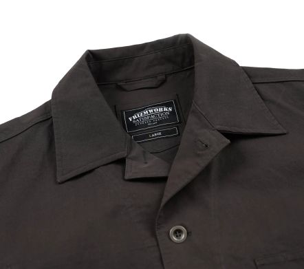 Relaxed Coverall Jacket Charcoal