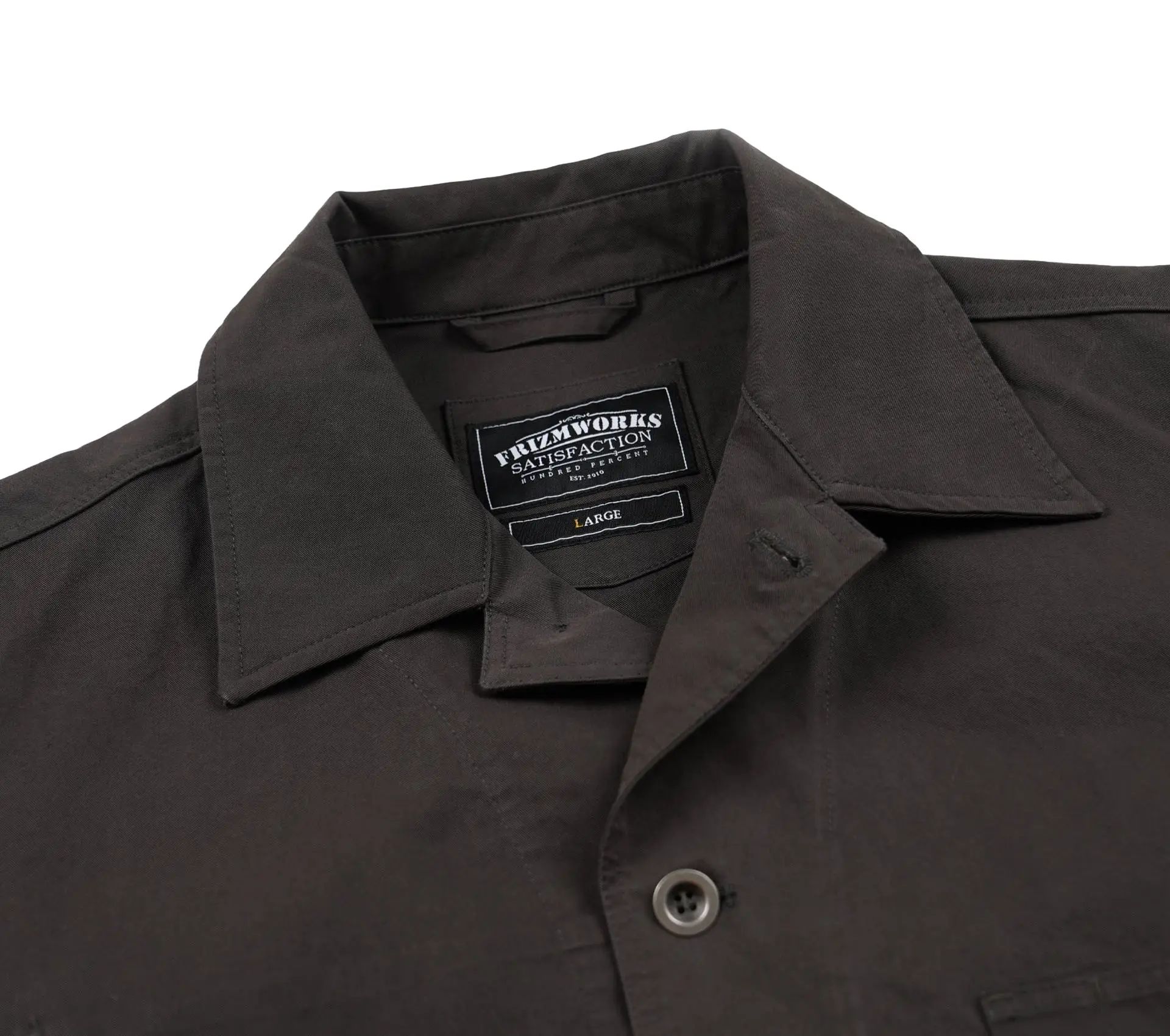 Image #3 of Relaxed Coverall Jacket Charcoal