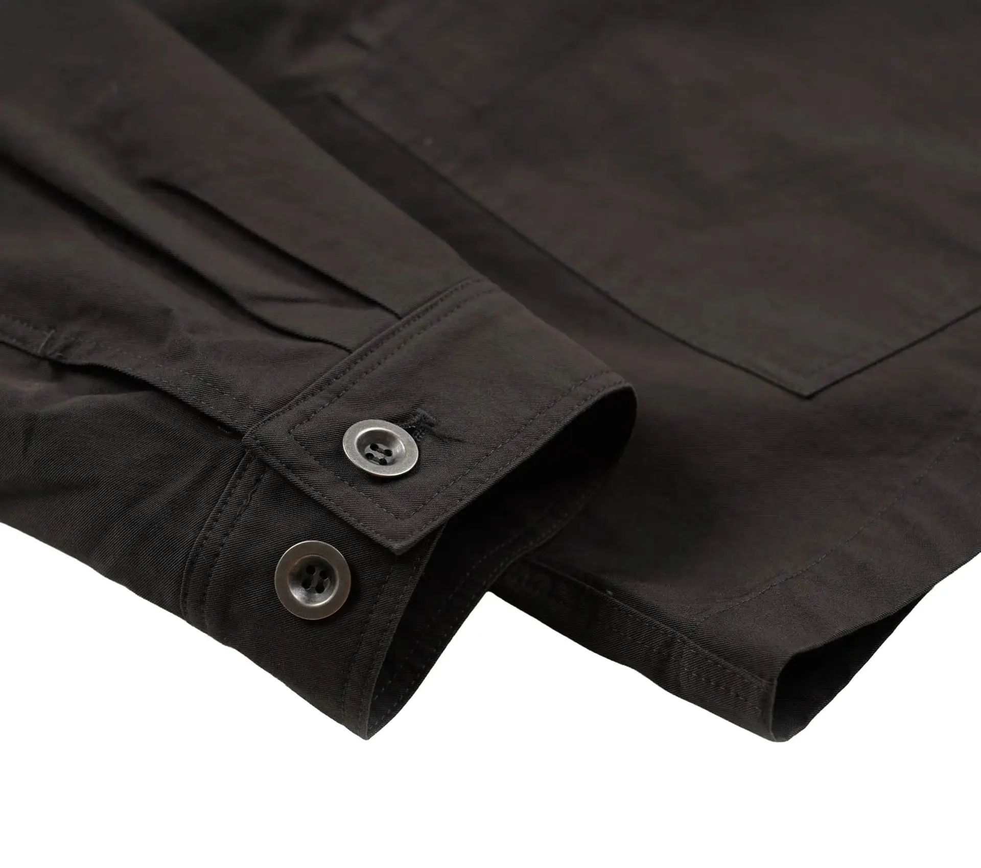 Image #7 of Relaxed Coverall Jacket Charcoal