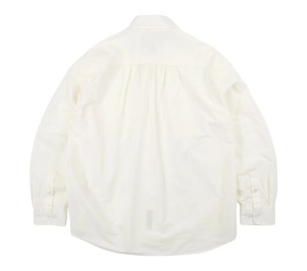 Cigarette Pocket Typewriter Shirt Butter