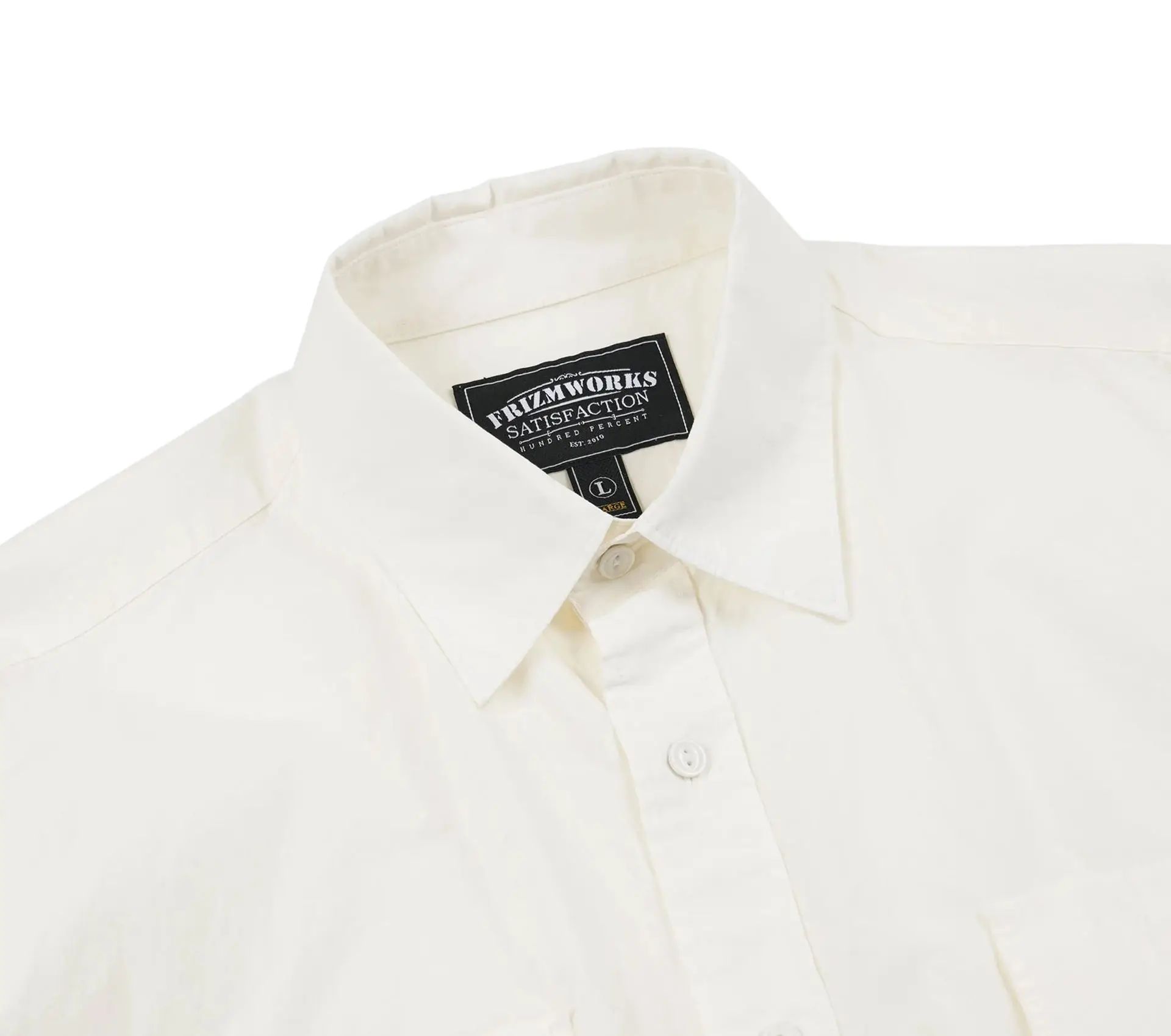 Image #2 of Cigarette Pocket Typewriter Shirt Butter