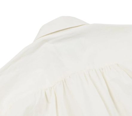 Cigarette Pocket Typewriter Shirt Butter