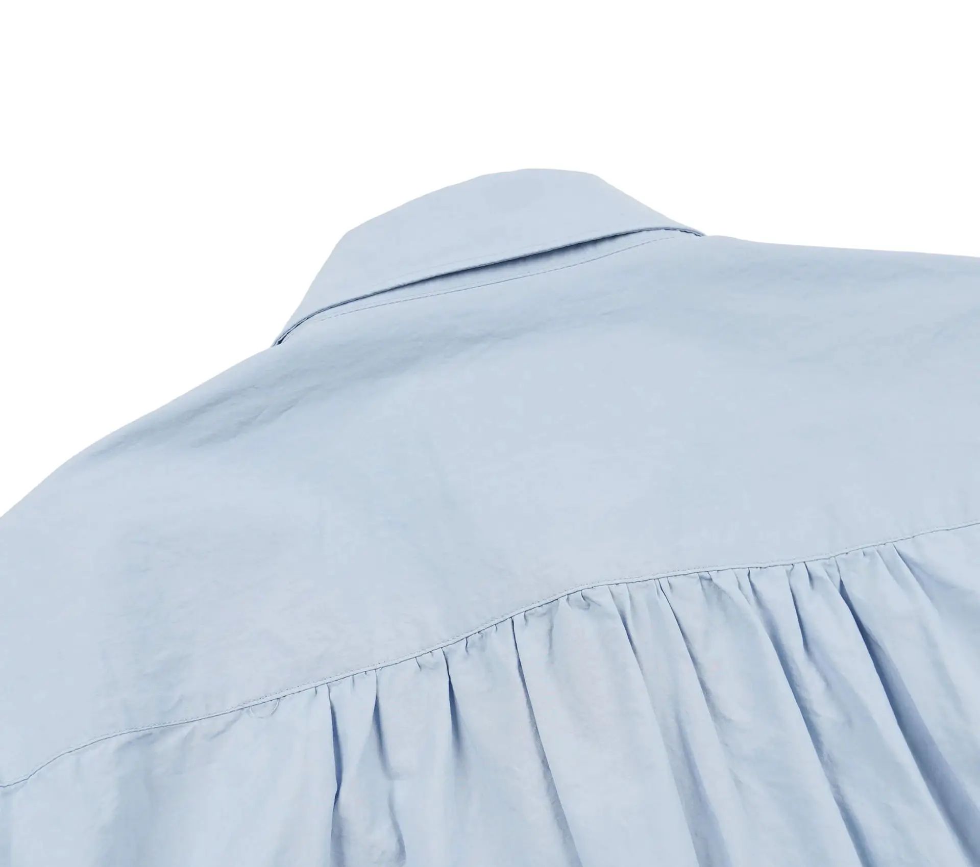 Image #2 of Cigarette Pocket Typewriter Shirt Sky Blue