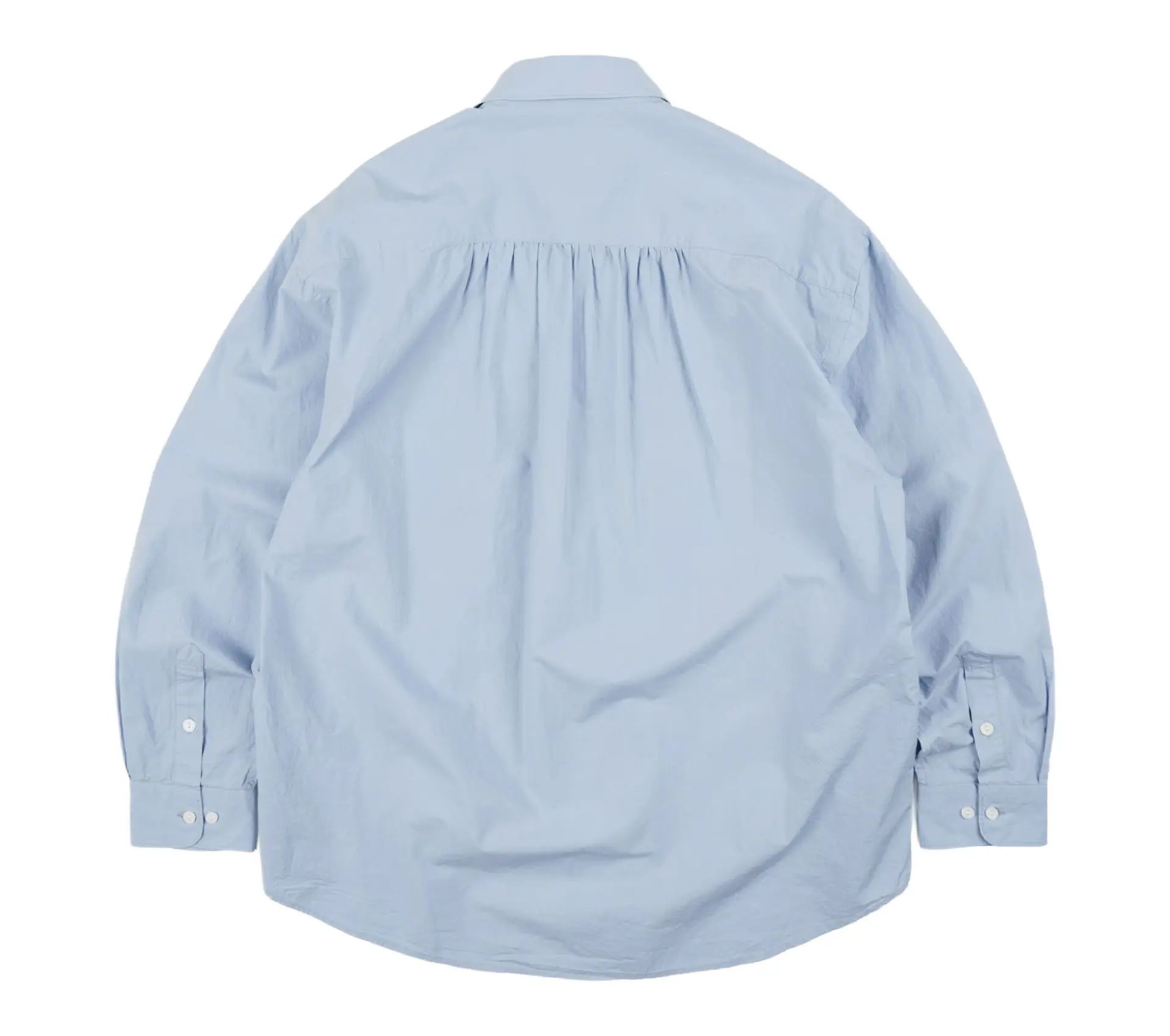 Image #1 of Cigarette Pocket Typewriter Shirt Sky Blue