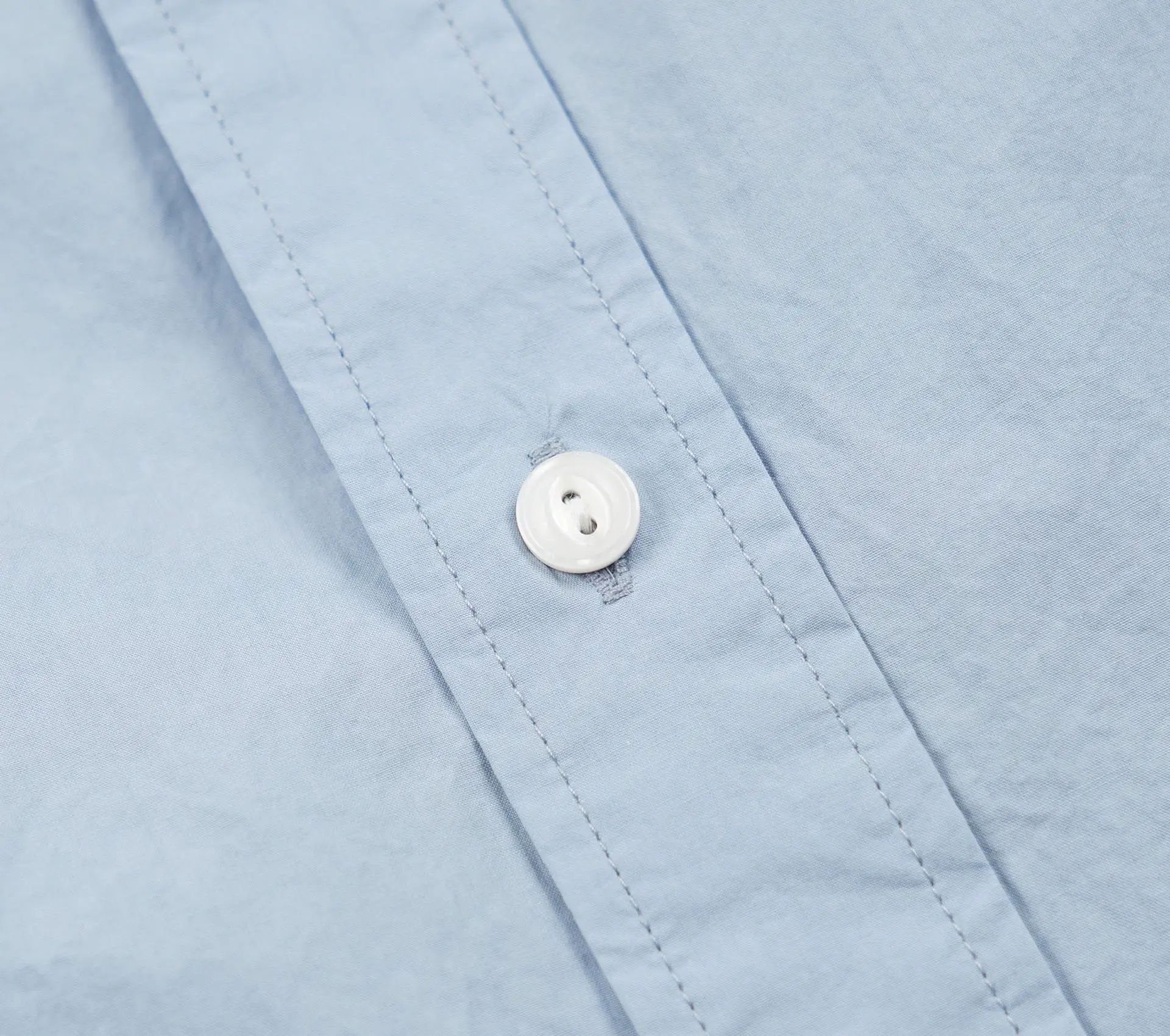 Image #5 of Cigarette Pocket Typewriter Shirt Sky Blue